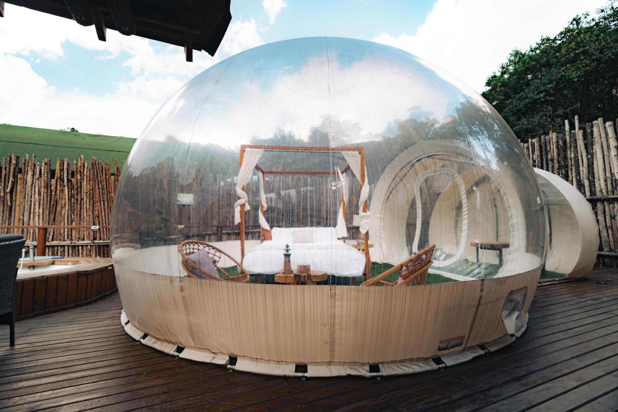Bubblesky Glamping 15 Min From Medellin 호텔 리오네그로 외부 사진