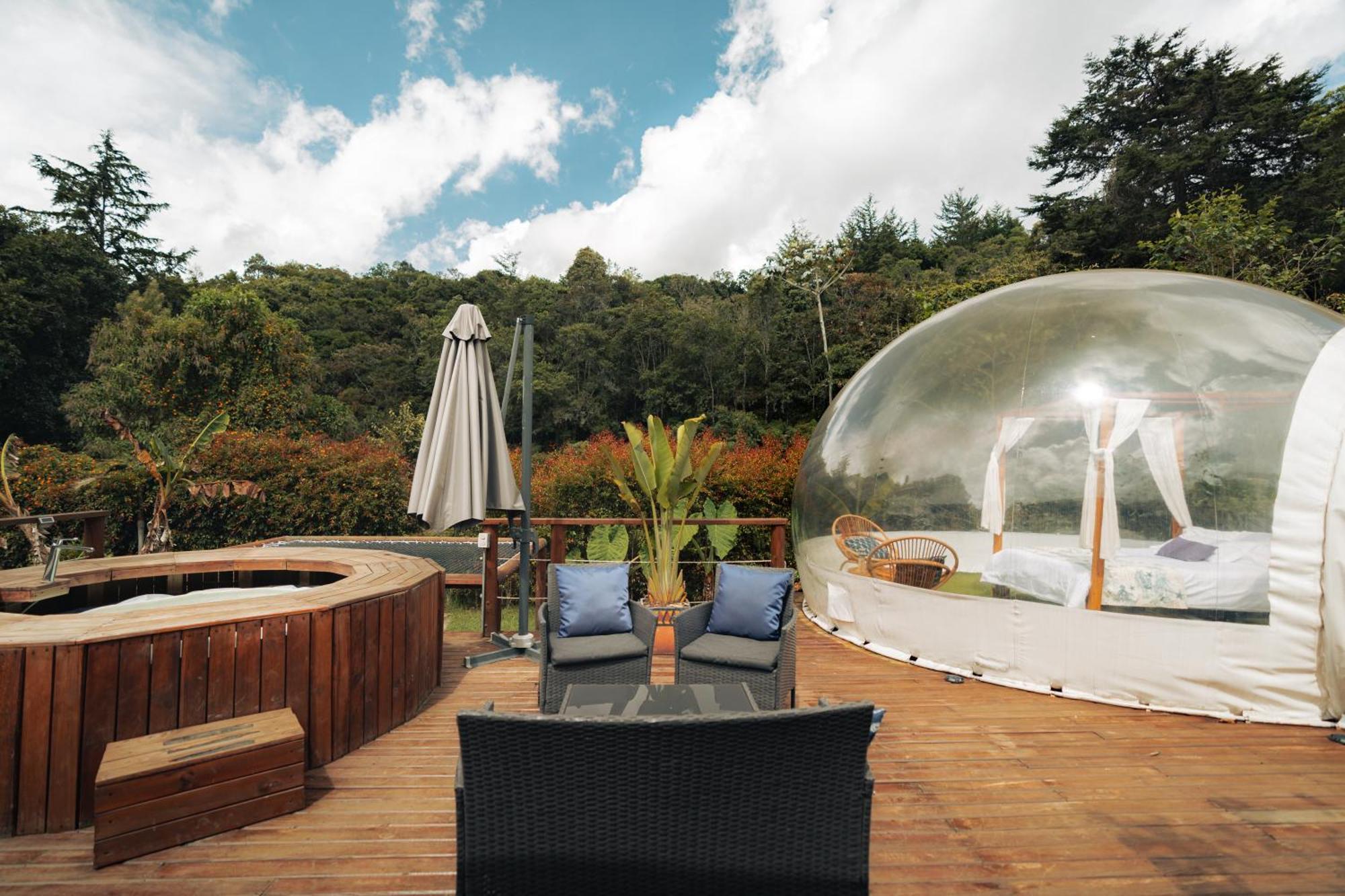 Bubblesky Glamping 15 Min From Medellin 호텔 리오네그로 외부 사진