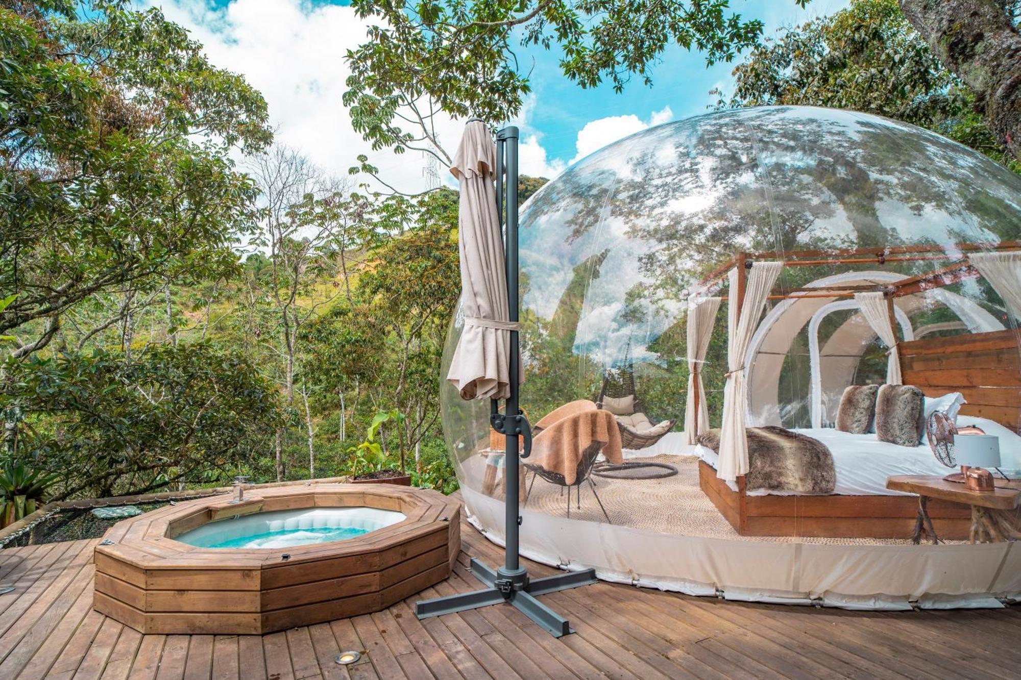 Bubblesky Glamping 15 Min From Medellin 호텔 리오네그로 외부 사진